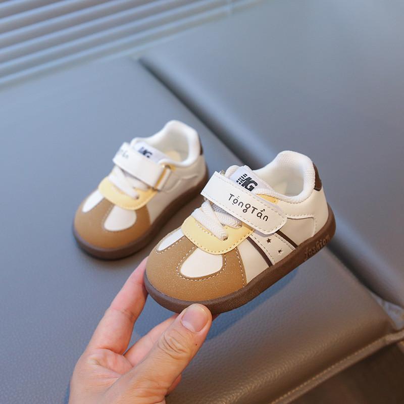 

Baby Toddler Sneakers With Letter Print Design For Spring Autumn Childrens Casual Wear 13cm хакі