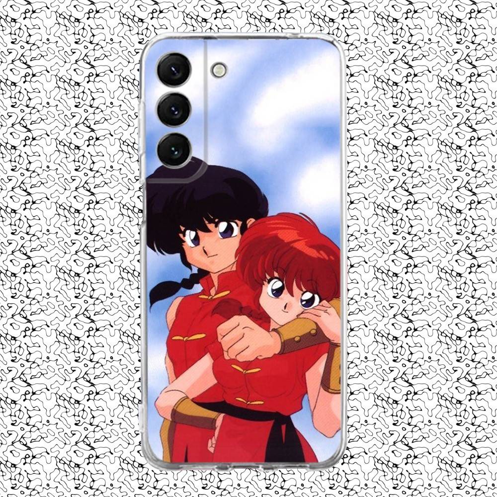 

Чехол для телефона Manga Ranma 12 для Samsung S24,30,21,22,23,20 FE,lite,PIus,Ultra,5G,Note,9,10 Прозрачный чехол SamsungS20fe