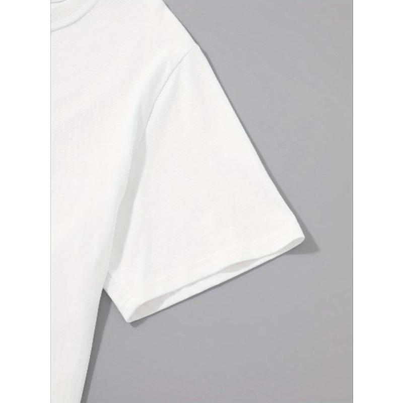 European sizes AM A FIRESTARTER Print Round Neck Short Sleeve T-Shirt, Individual Trendy Men'S Top