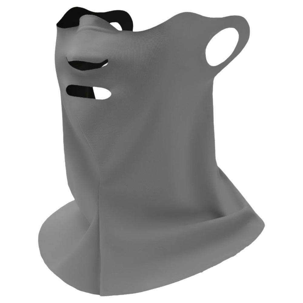 Polyester Face Sun Protection Nylon Breathable Sunshade Mask Daily Neck Sunscreen Mask  Beach