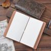 Stationery Diary Book Hand Ledger Notepad Business Leather Notebook  Office