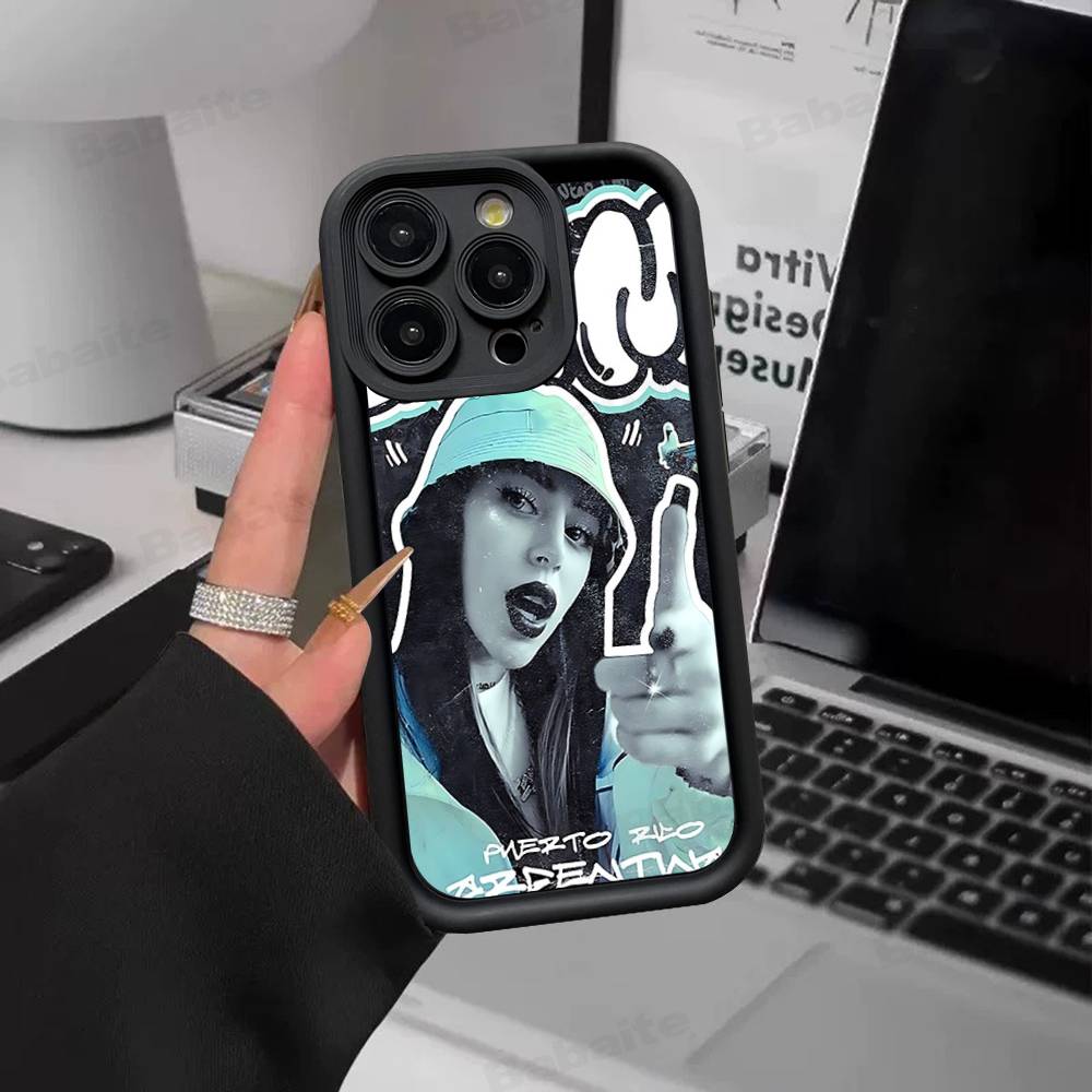 Raper Y-Young-Miko Phone Case For IPhone 17 16 15 14 13 12 11 Pro Max Plus Mini Luck Cover