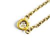 Great TIFFANY&Co. Necklace By the Yard 1P Diamond Necklace 750 YG Used