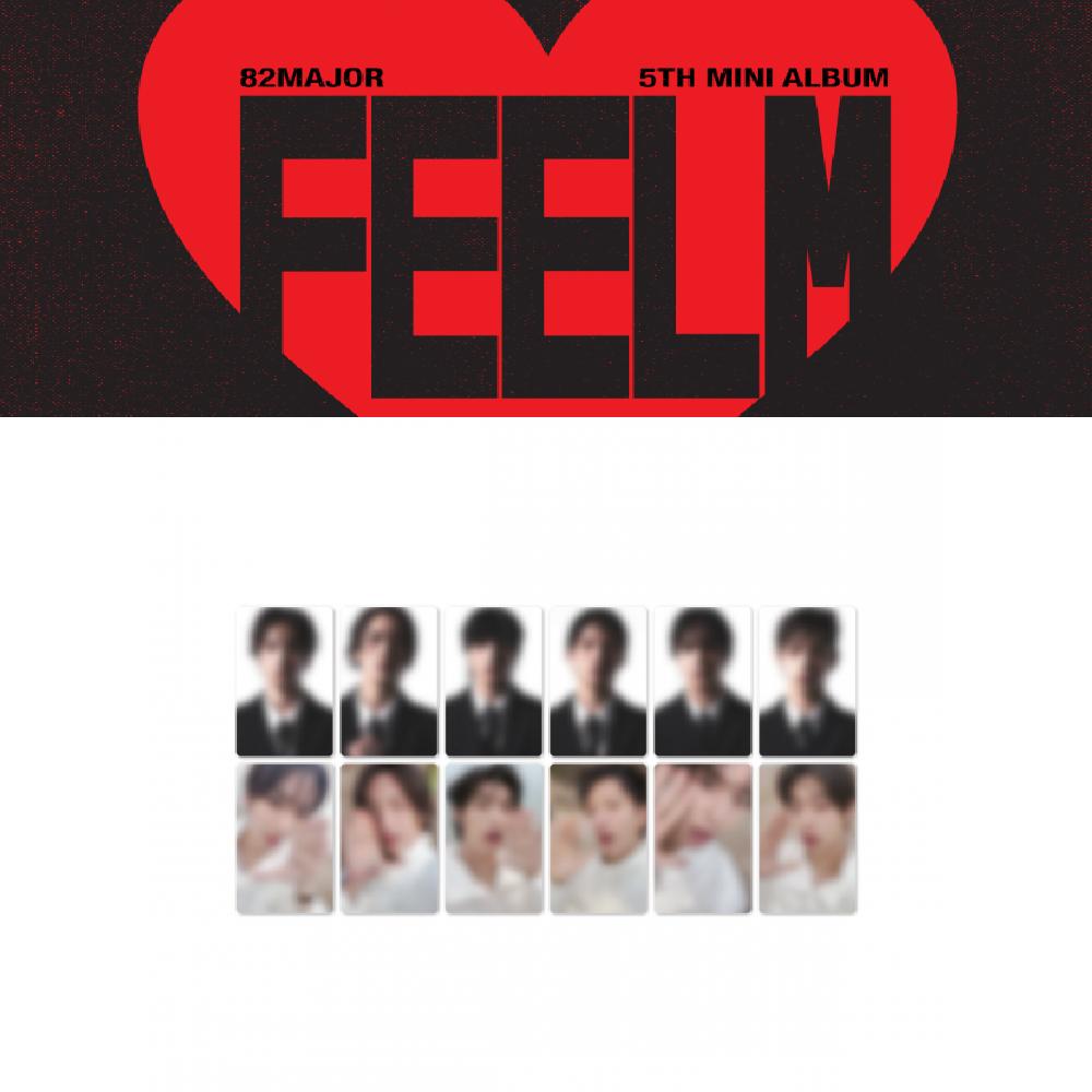

Предзаказ 5-го мини-альбома 82MAJOR FEELM POP-UP Магазин Карточка для обмена Random 1 pack