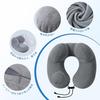 [2026 New Design, Featured in xanan] Portable U-Shaped Air Neck Pillow for Travel [Inflatable] with Storage Pouch and Washable Cover. Convenient for I