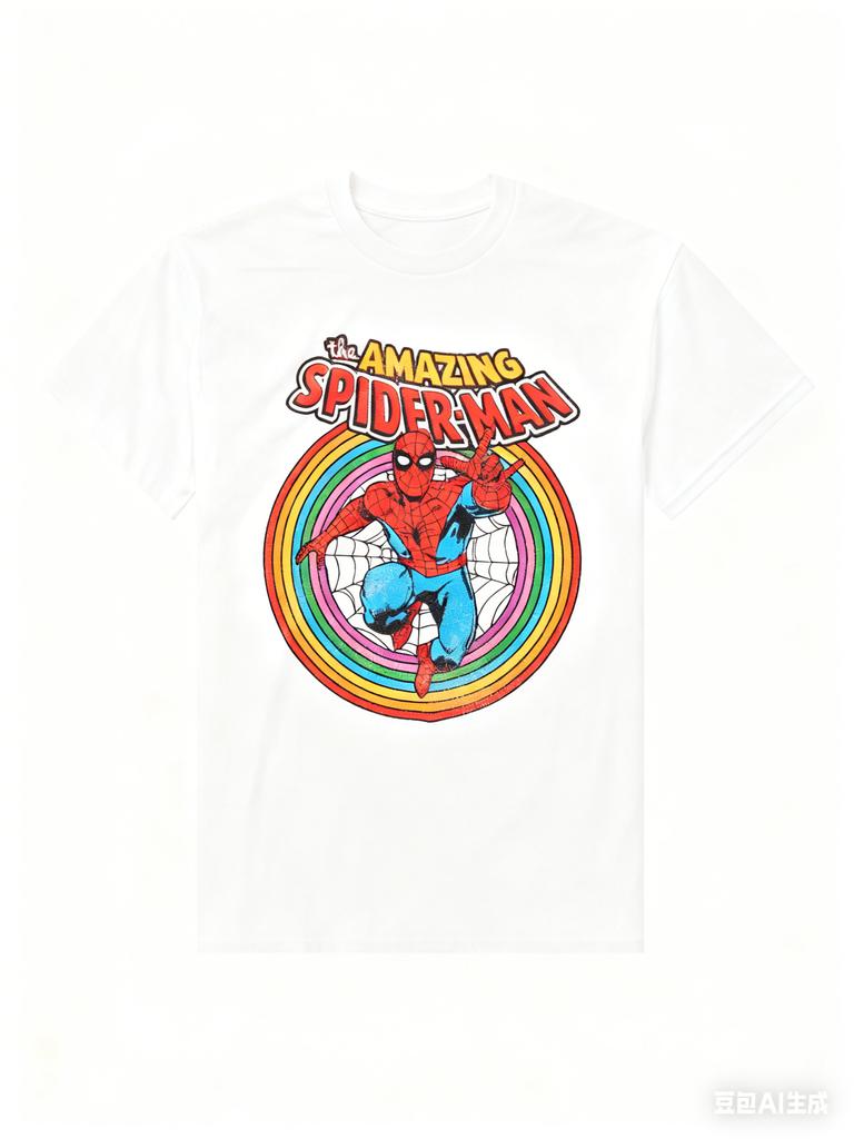T-shirt in cotone da uomo e donna, taglie forti, manica corta, girocollo, stampa Crazy Scarlet Witch 2026, The Multiverse