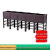 Extra-Large Thickened Raised Plastic Planter for Vegetables - Ideal for Family Rooftop or Balcony Gardening