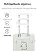 28-inch Front-Opening Multi-Functional Pull-Rod Suitcase, Large Capacity, Travel Password Leather Case for Men and Women, 30-inch Option Available