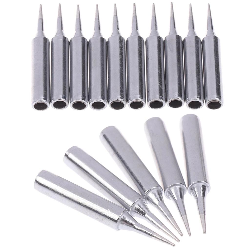 10Pcs/Set 900M-T-I Soldering Solder Iron Tips Station Tool Iron Tips Solder Tips Soldering Tips Solder Iron Tips