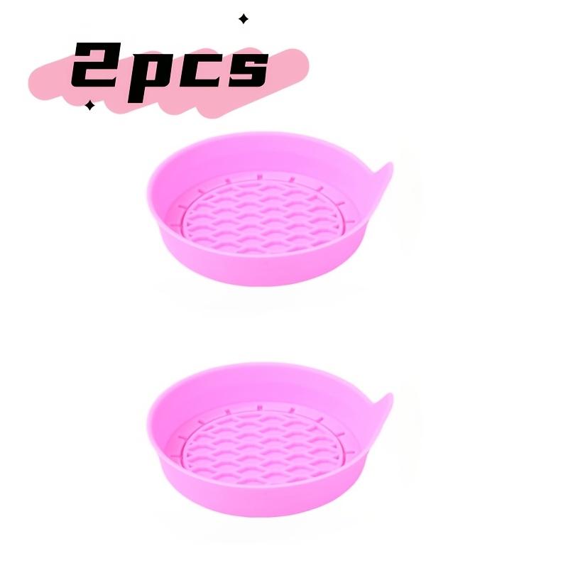 

2 шт. Подставки для подстаканников в автомобиль, Силиконовые вставки для подстаканников, Универсальные противоскользящие подстаканники, Автозапчасти Отделка салона Мужские и женские наборы для интерьера розовый