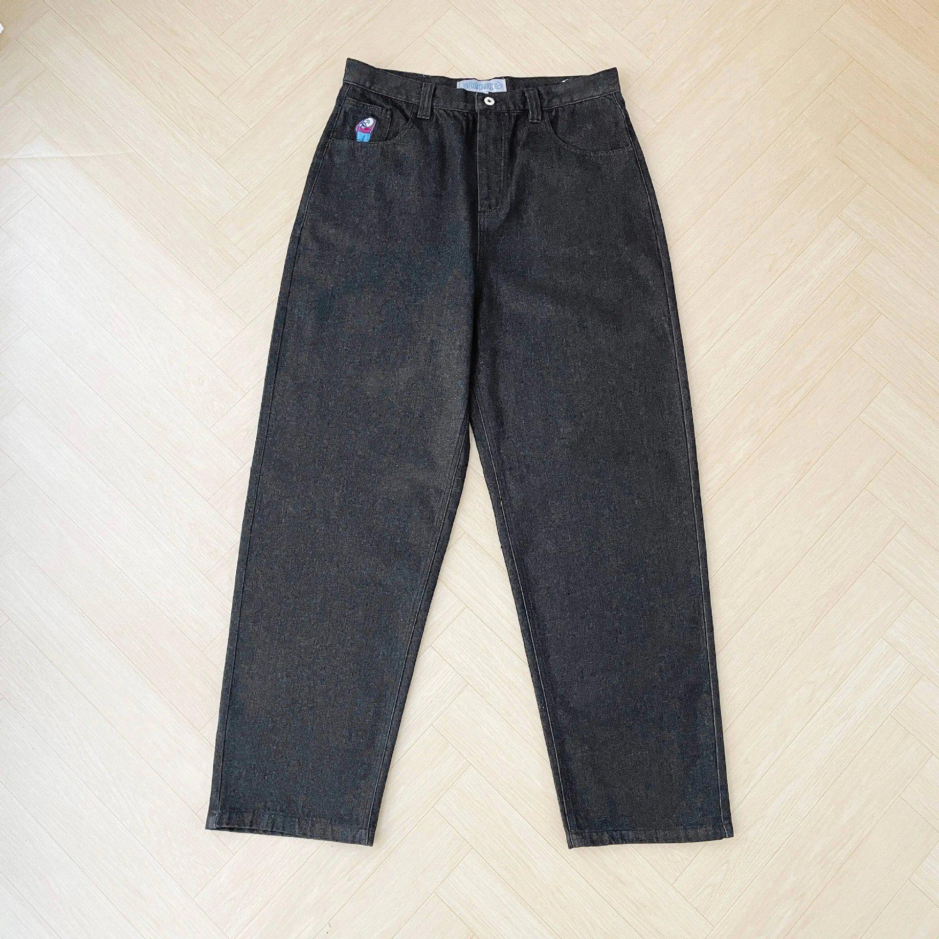 

Мужские укороченные джинсы Bigboy Hip-Hop с вышивкой L