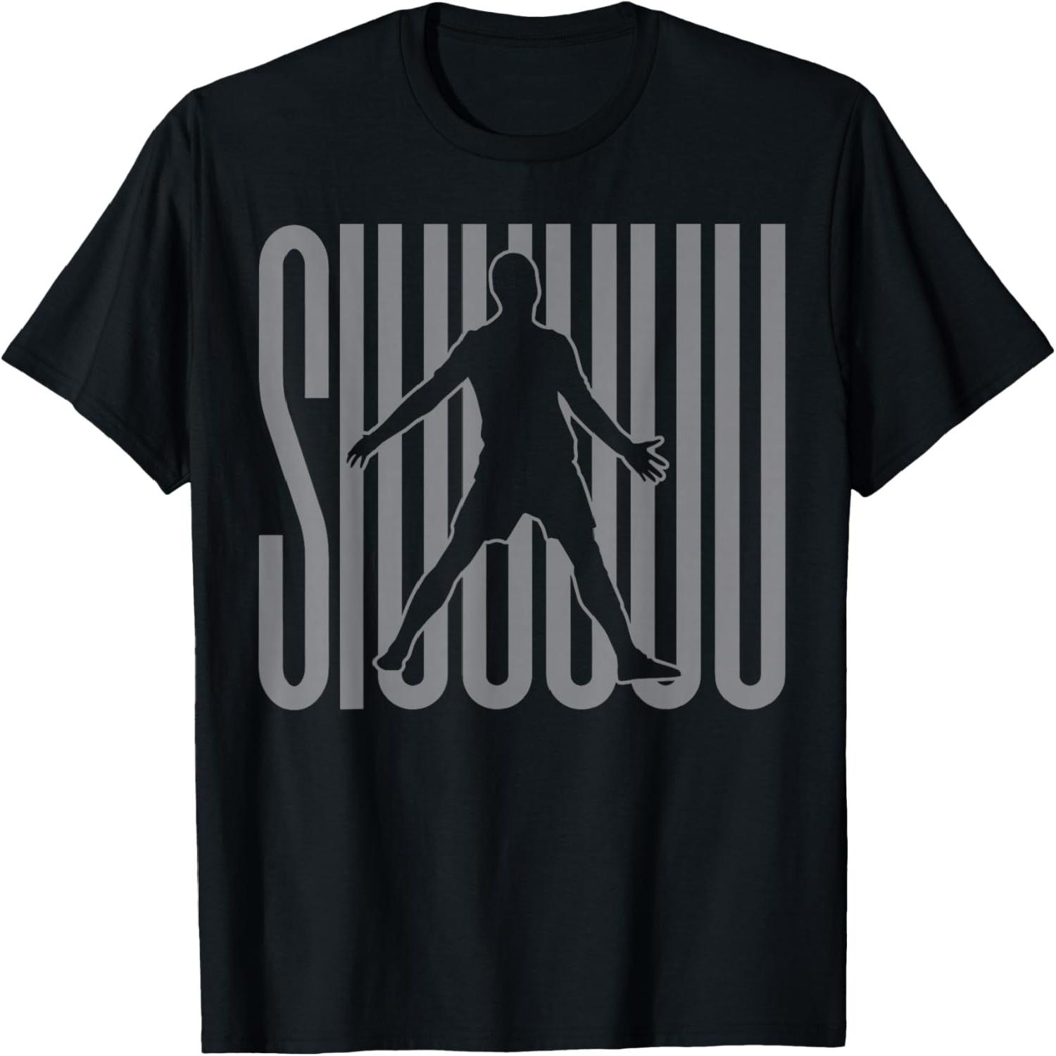 Funny Soccer Football Boys Men Women Soccer Player Siuuu T-Shirt S разноцветный