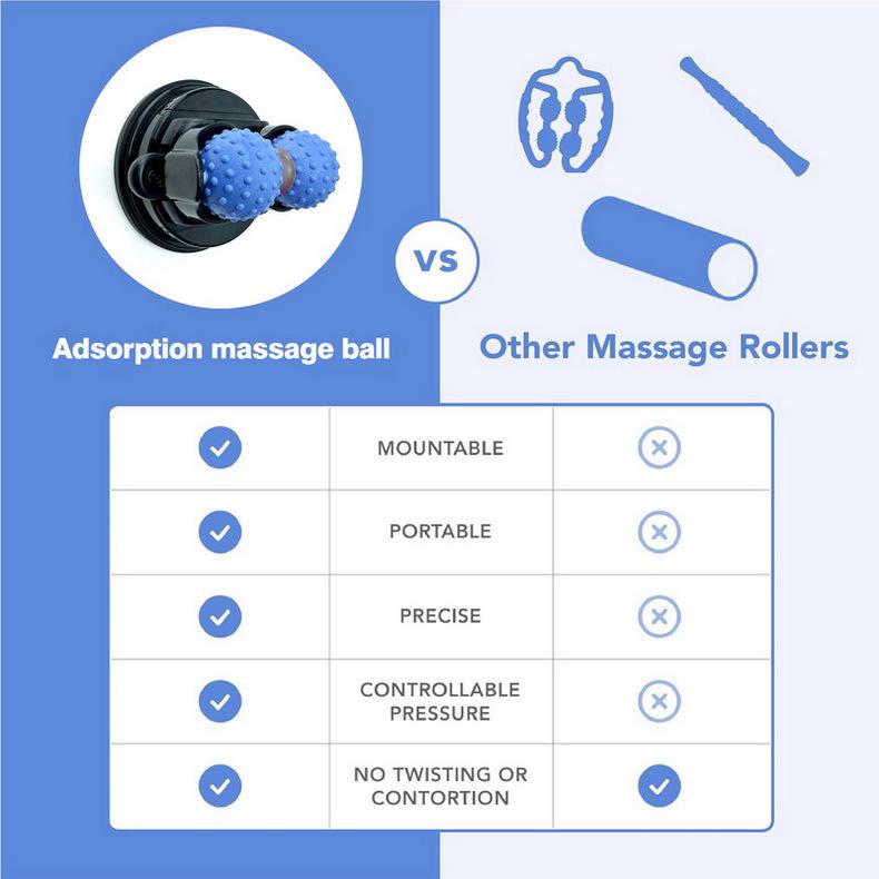 Peanut Roller Fascia Massager for Muscle Relaxation
