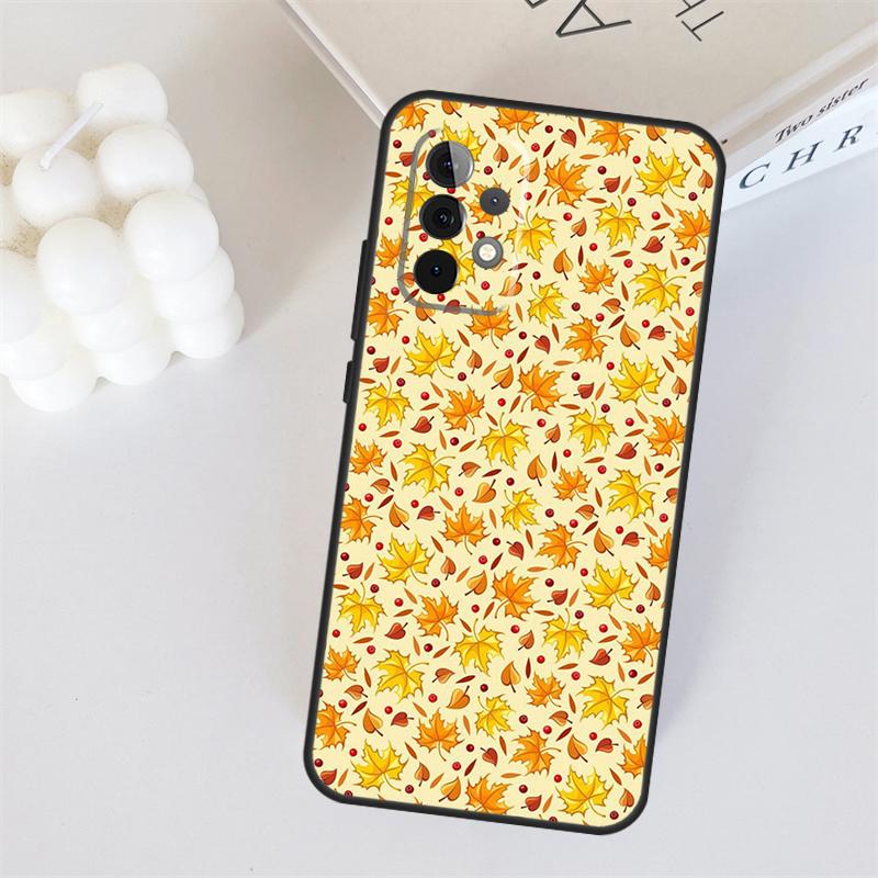 Herbstlaub Fallender Fuchs Für Samsung Galaxy A55 A35 A15 A36 A56 A26 A16 A22 A32 A52 A54 A34 A53 A33 A13 A06 A05 Hülle
