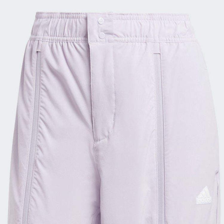Adidas Dance Three Stripe Color Block Loose Fit Jogger Pants Women Pants Purple IS0907
