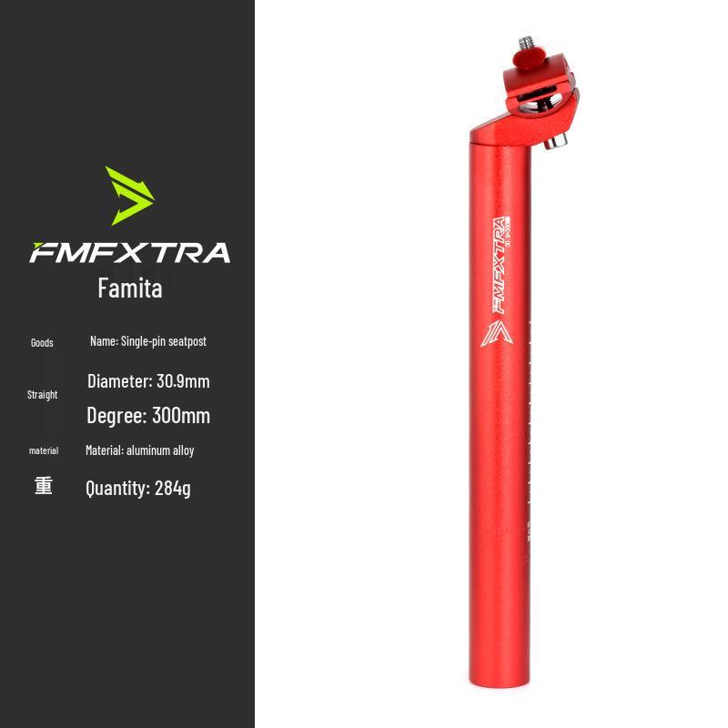 Aluminum Alloy Mountain Bike Seatpost - Sizes: 25.4mm, 27.2mm, 28.6mm, 31.6mm
