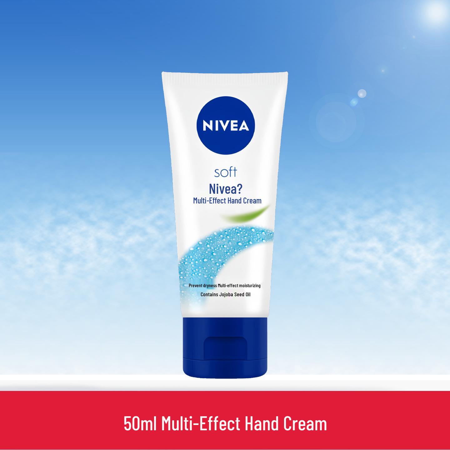 Nivea Winter Hand Cream: Moisturizing, Anti-Cracking, Hydrating Essence for Multi-Effect Care.