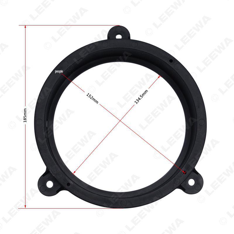 6.5" Speaker Ring for Subaru Forester/Outback Rear Door - Non-Destructive Modification