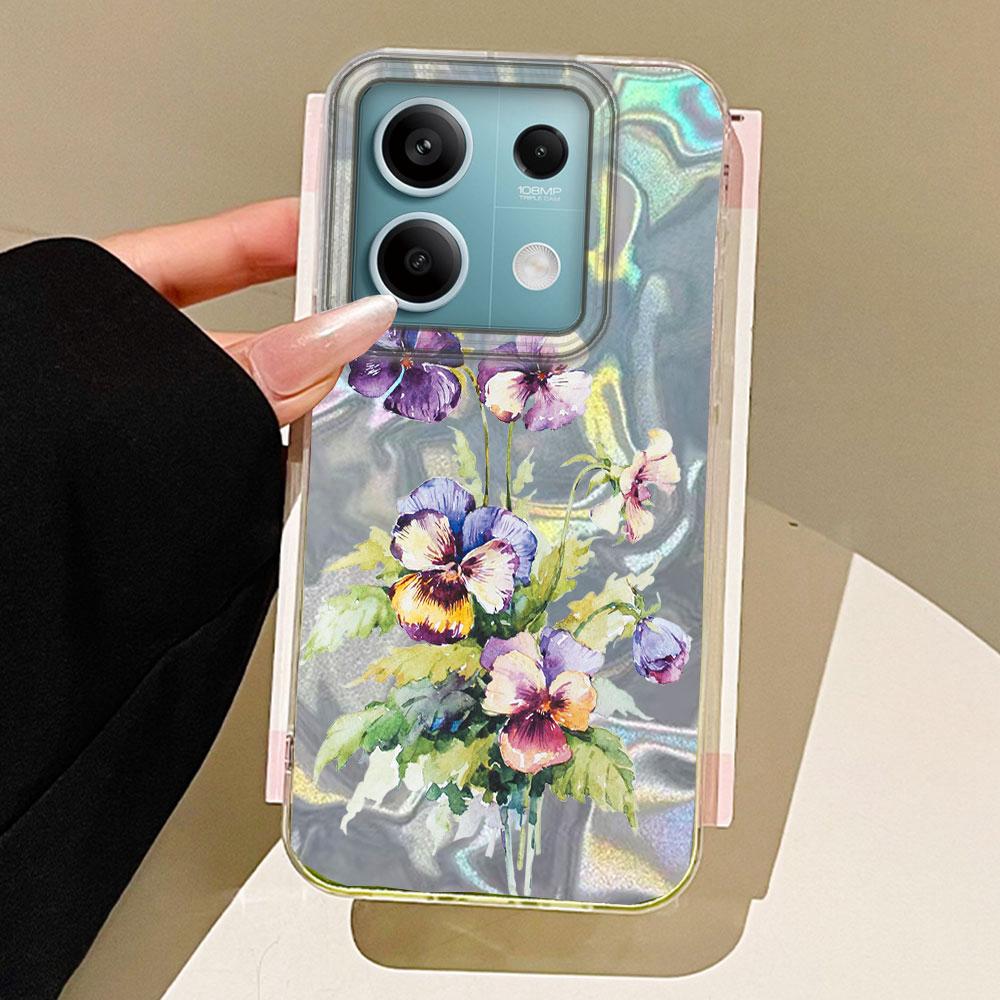 

Летние розовые цветы розы Девушки любят чехол для телефона для Xiaomi Mi 13T 14T Pro 11 Lite NE 5G Парный чехол Силиконовые задние сумки ТПУ чехол Xiaomi 14T белый