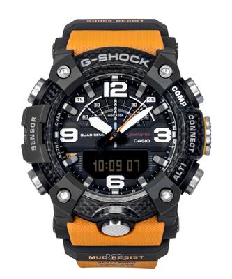 G-Shock Master of G-Land Mudmaster Analogique Numérique Liaison Smartphone Cadran Noir Quartz GG-B100X-1A9 Montre Homme 200M
