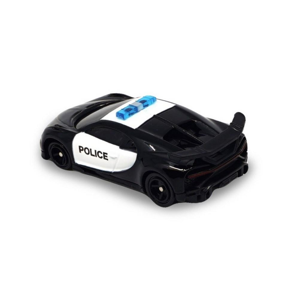 Tomica Asia 79 Bugatti Chiron Pure Sport Policejní auto Figurka, Smíšené barvy, 2 kusy v balení