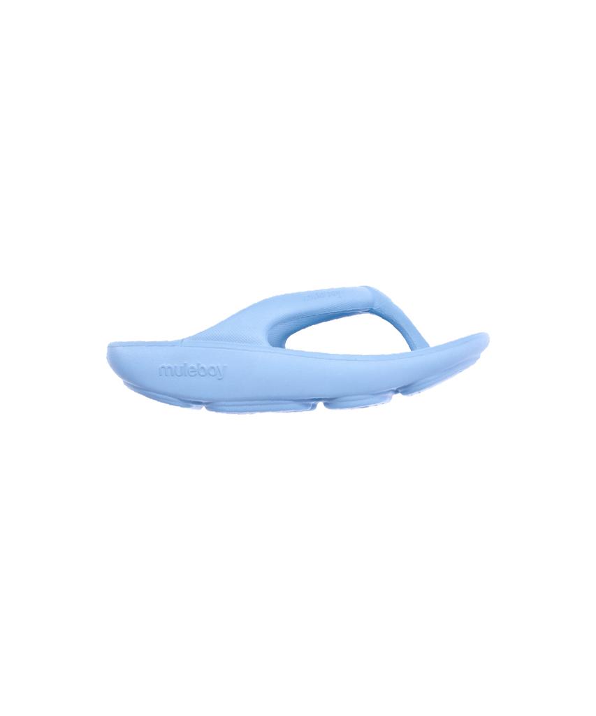 Muleboy Square Jet Flip-Flops Baby Blue