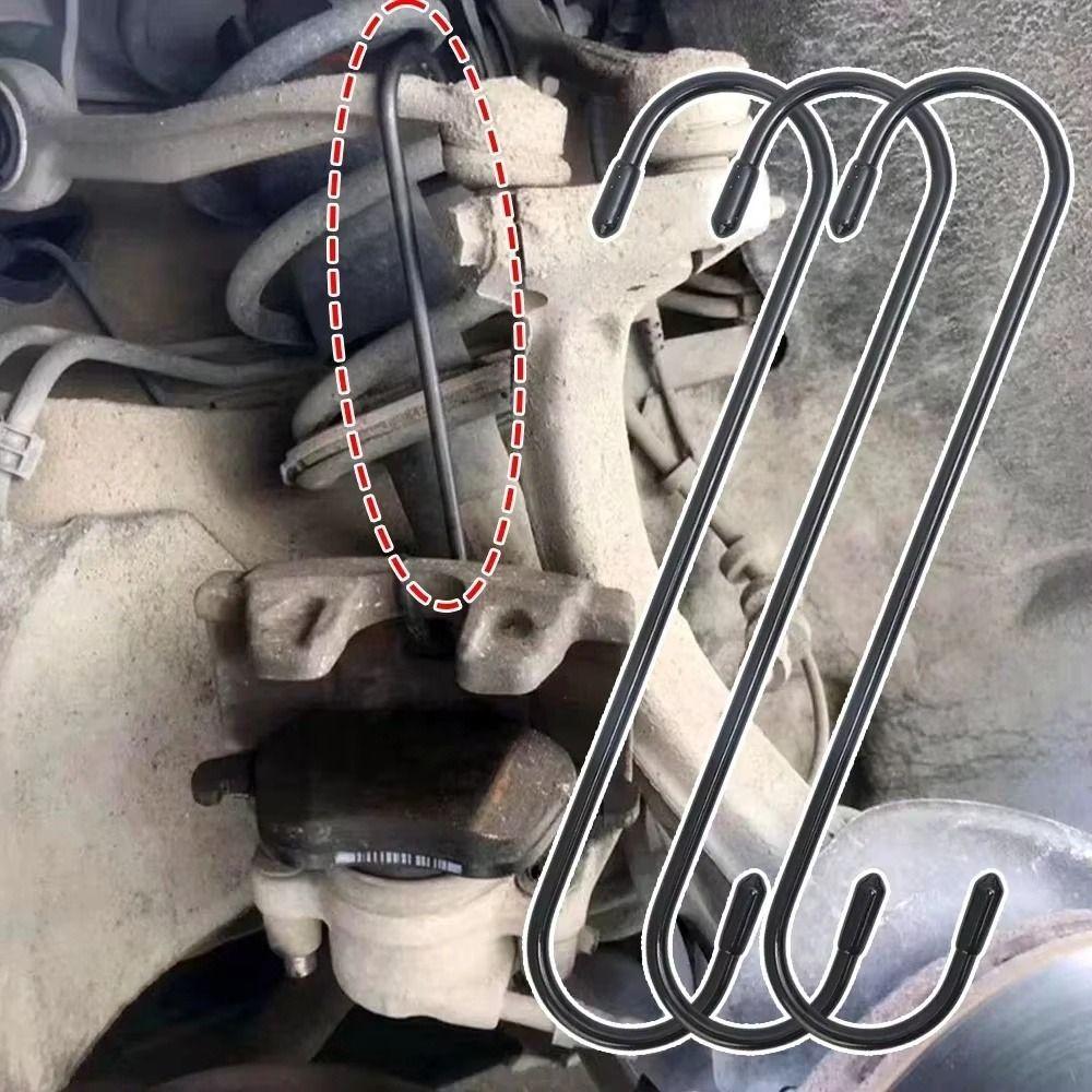 S Shape Brake Caliper Hanger Rubber Protection Brake Caliper Hanger Hook Maintenance