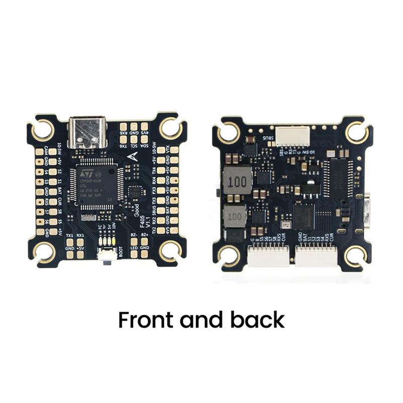 

ABUO-F405 30.5X30.5Mm Flight Controller ICM42688P Double BEC 3-6S For FPV Freestyle Drone Parts