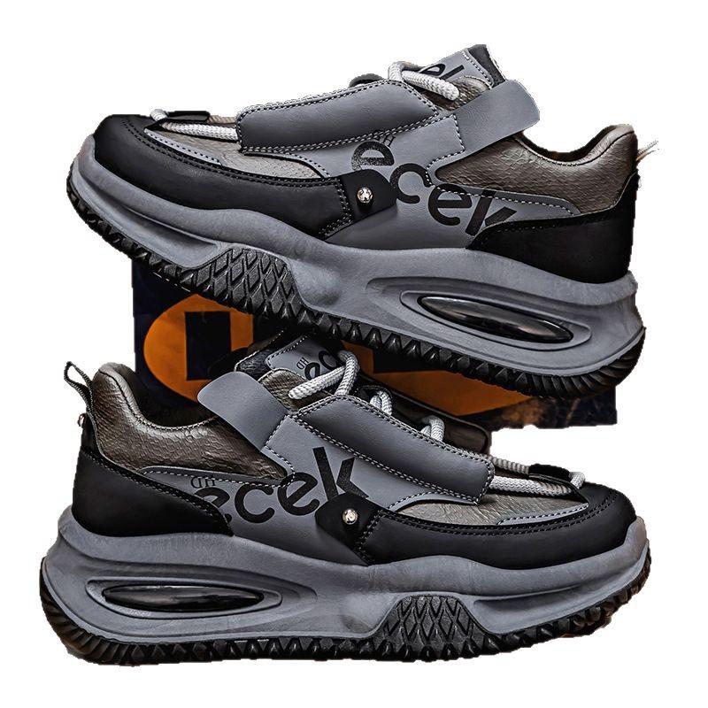 Large Retro Dad Shoes New Men's Thick Soled Trendy Versatile Casual Shoes Sports Running Shoes for Men