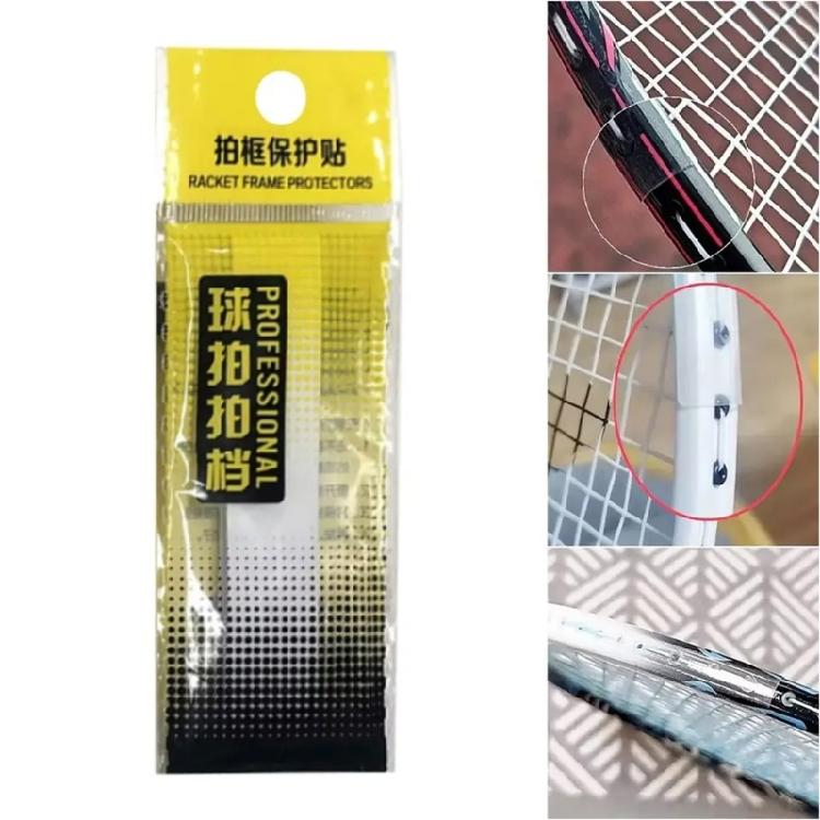 Universal Racket Frame Tape Invisible Auto Adhesive Racquets Protective Sticker for Effective Damage Preventing