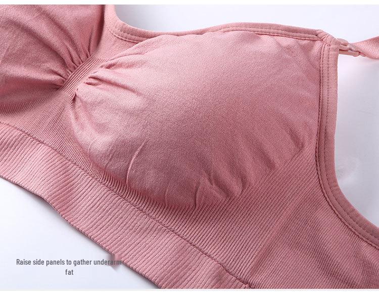 Hands-Free Wireless Nursing & Pumping Bra with Top-Open Buckle