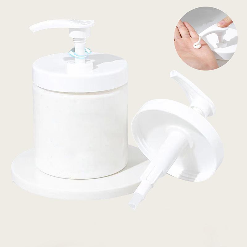 400/500Ml Body Cream Press Bottle Pump Head Wide Mouth Bottle Pressure Nozzle Lotion Pump Head Packing Bottle Accessory