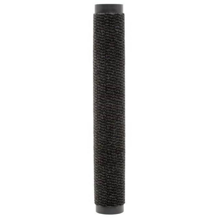 Paillasson - VIDAXL - Noir - 40 x 60 cm - Polypropylène tufté - Antidérapant