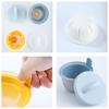 Kitchen Cooking Mold Egg Steamer Food Grades Plastic Steamed Egg Box Egg Fryer  Kitchen Cooking