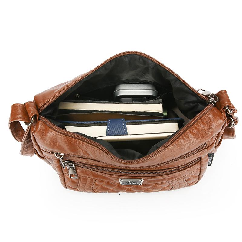 Women's Rhomboid Shoulder Bag Middle-aged Mother Bag