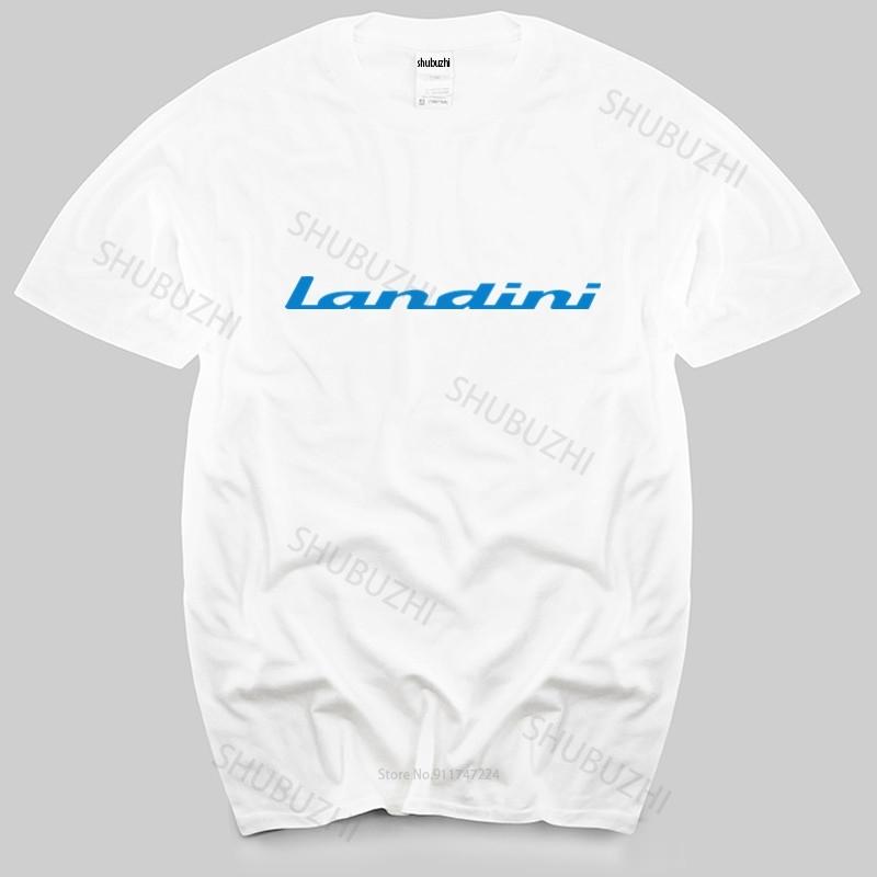 new fashion tshirt men crew neck tees Landini Tractors TShirt VARIOUS Tractor Farming many color tops fashion unisex tees S