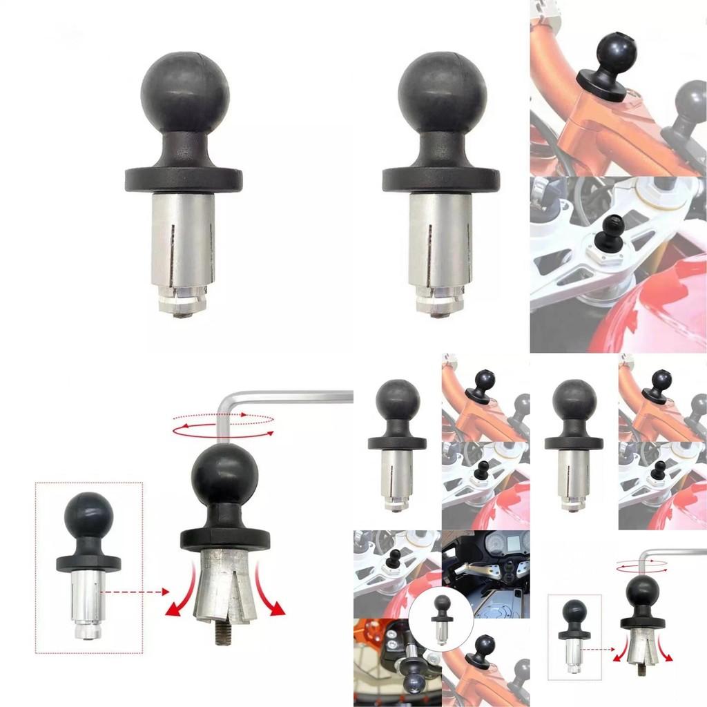 Versatile Motorcycle Hollow Ball Head Aluminum Alloy Expansion Screw Mount For Phone Camera Accessories