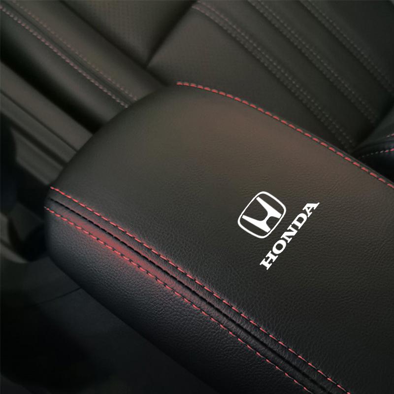 APM1 Car Armrest Cushion Console Armrest Protective Cover For Honda Civic Fit Accord Odyssey City Pilot Jazz CRV HRV Legend Passport