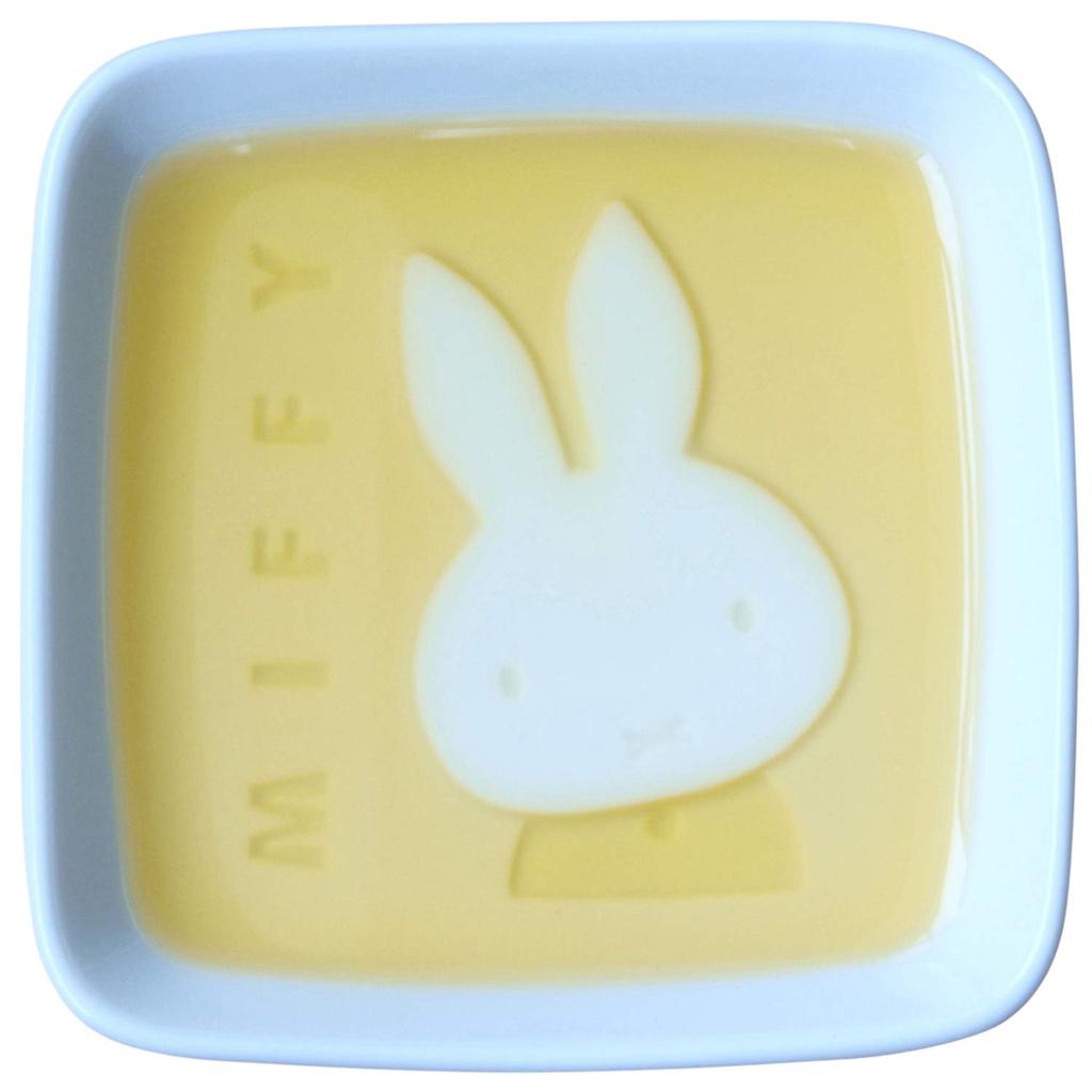 Kanesho Pottery Dick Bruna Soy Sauce 8cm Made In 208141 "Miffy" Dish, Approx. Diameter, Japan,