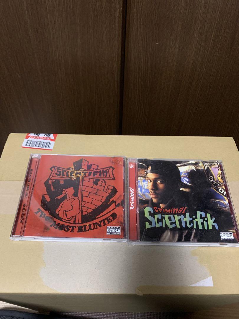 

[USED] Scientifik out of print album set of 2