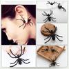 1Pc Fashion Halloween Scary Spider Shape Piercing Earring Ear Studs Jewelry