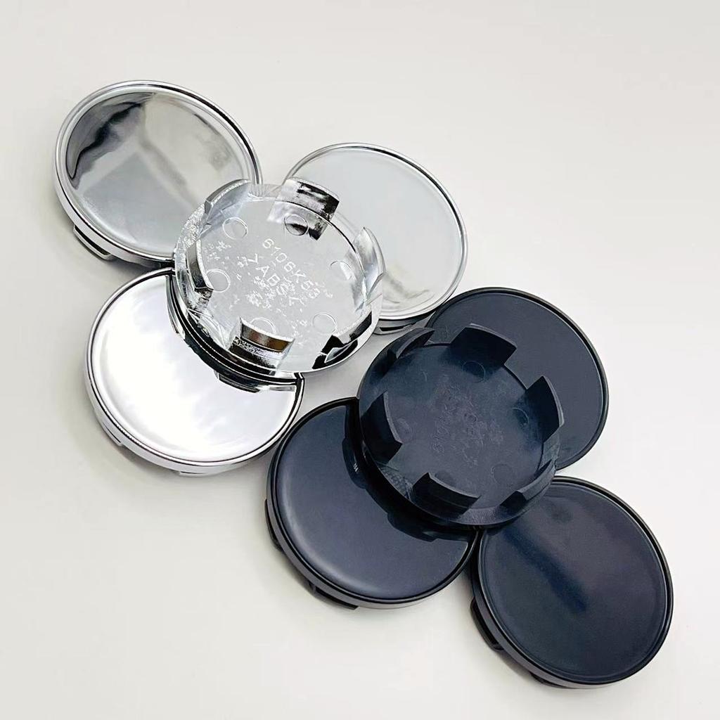 4pcs 53mm ( 48mm I.D) Car Wheel Center Caps Rim Hubcap Centre Cover Accessories
