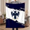 Club De Futbol Monterrey Soft Warm Flannel Blankets Comfortable Blanket for Home Decoration Gifting