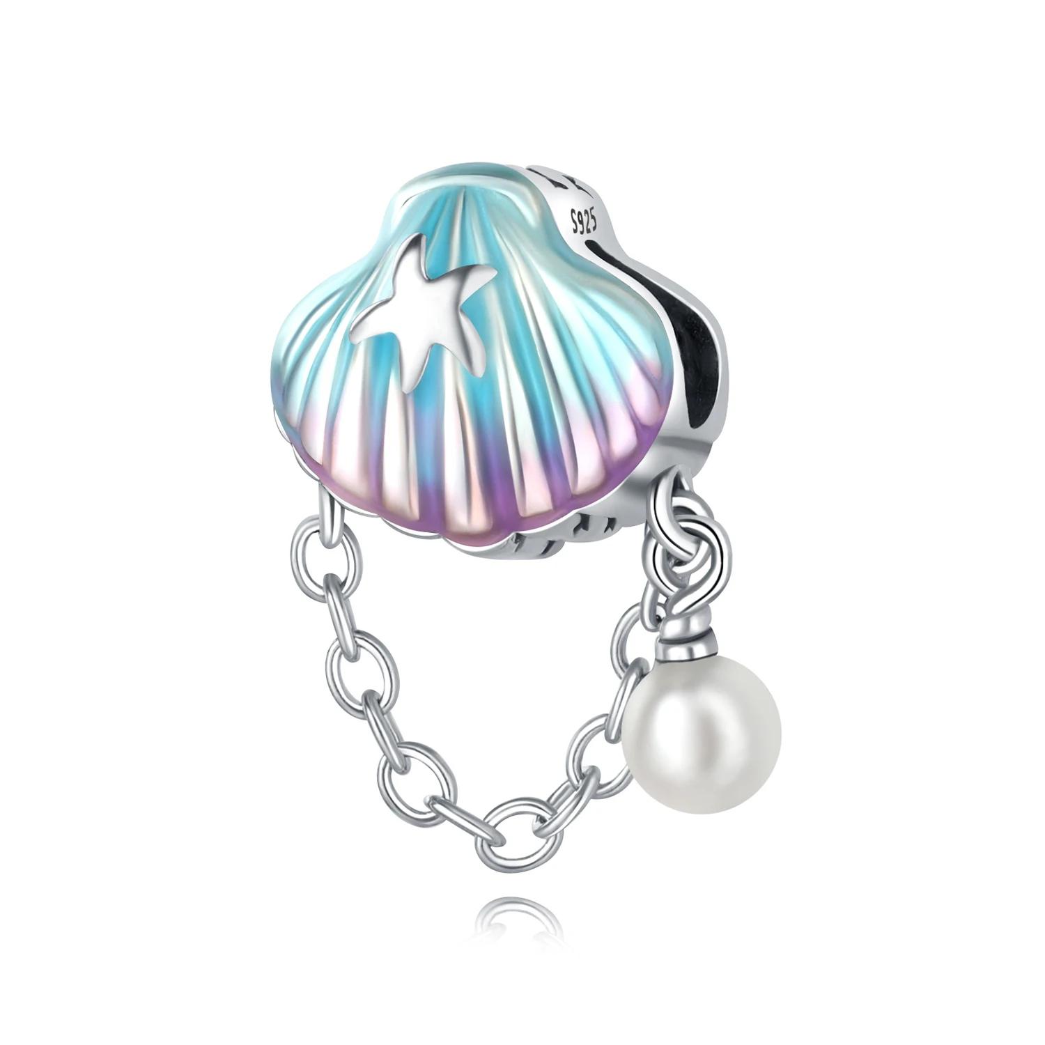 

Summer copper Sea Mermaid Shell Charm Pendant Bead Charms Compatible With Charm Bead Charms Authentic Bracelets for Women Jewellery Making
