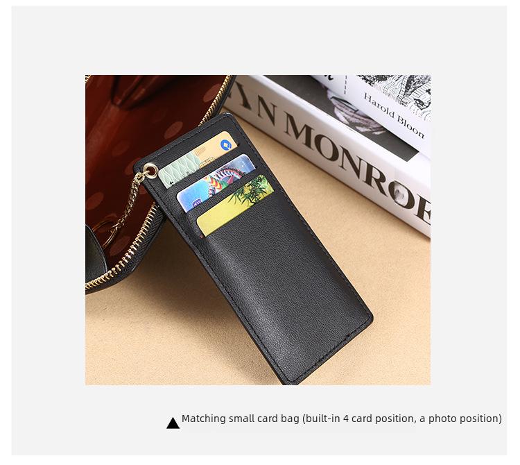 Lonny Women's Large Double Zipper Clutch Wallet & Shoulder Bag - Multifunctional, Fashionable, and Spacious.