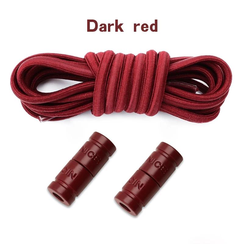 1 Paar Kapselverschluss Schnürsenkel Elastische Schnürsenkel Turnschuhe Kein Binden Schnürsenkel Ohne Binden Kinder Erwachsene 0,6cm Flache Schnürsenkel für Schuhe