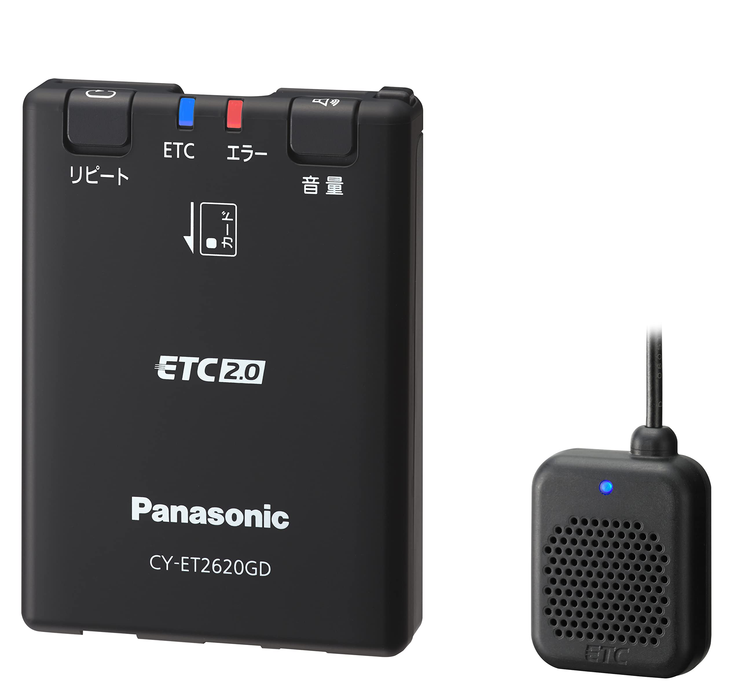 

Panasonic device Antenna integrated type New security compatible GPS ETC2.0 in-vehicle CY-ET2620GD Built-in чорний