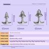 Metal Gyroscope Anal Plug - Unisex SM Outdoor Flirting Sex Toy