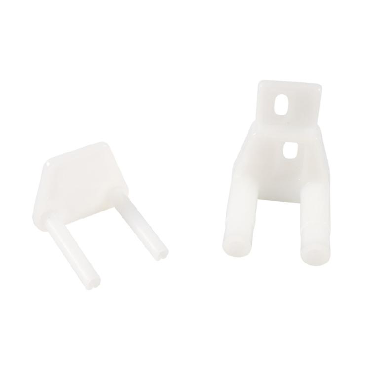 Sliding Door Guide with Mounting Screws Included Sliding Door Hardware Plastic Guide for Effortless Setup & Durability