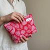 Large Capacity Shell Cosmetic Bag Korean Style Handheld Makeup Bag Cosmetic Case French Style Pencil Pouch Travel Essential